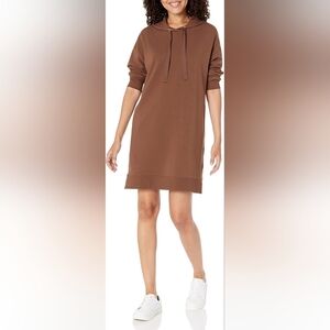 NEW The Drop Brown Sweatshirt Dress , Size Medium.